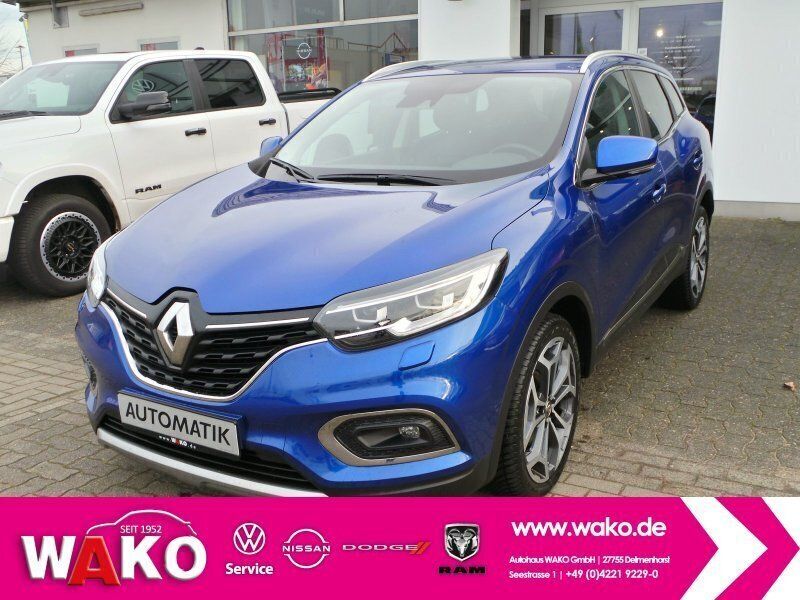 Stahlblau (metallic) Gebraucht 2019 Renault Kadjar LIMITED SUV | 15.990 € (Etwas zu teuer) - Bild 1/4