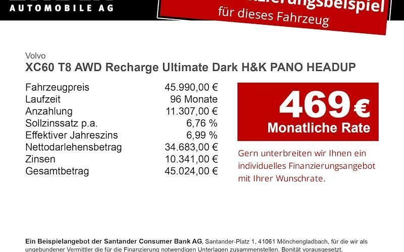 Gebraucht Volvo XC60 Ultimate 455 PS (334 kW) 2022 Weiß SUV