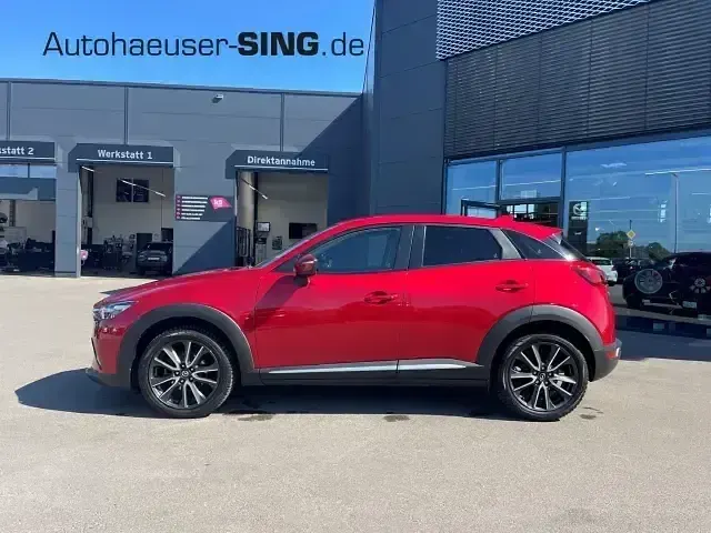 Gebraucht Mazda CX-3 Go 120 PS (88 kW) 2016 Rot SUV