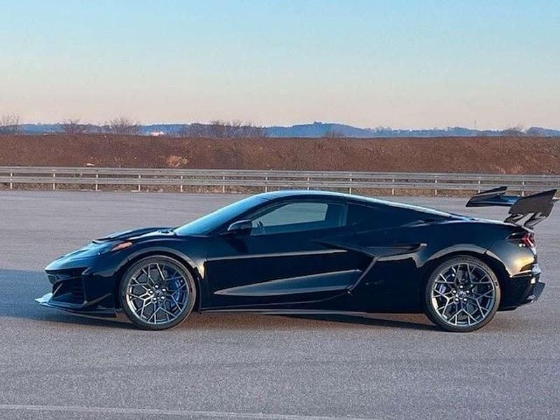 Neu Corvette ZR1 2026 Schwarz Coupé