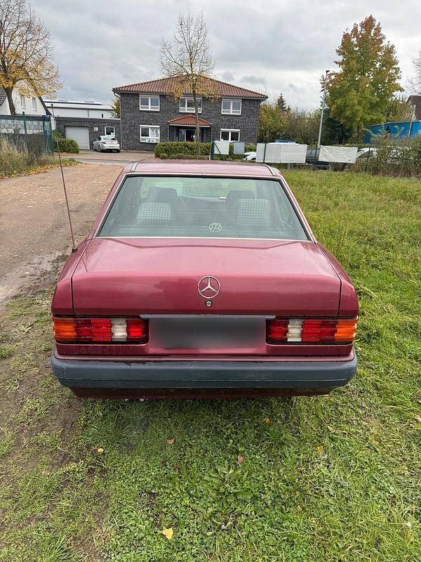 Usata Mercedes 190 1991 Rosso Berlina