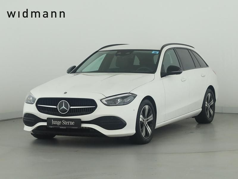 Unilack polarweiss Gebraucht 2023 Mercedes C220 Avantgarde Kombi | 28.850 € (Guter Preis) - Bild 1/4