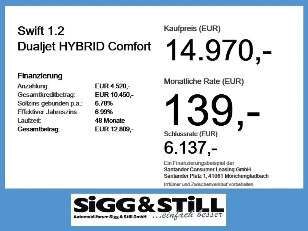 Gebraucht Suzuki Swift Comfort 83 PS (61 kW) 2025 Super black pearl metallic Kleinwagen