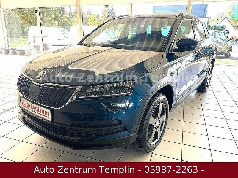 Blau Gebraucht 2019 Skoda Karoq SUV | 18.990 € (Fairer Preis) - Bild 1/4