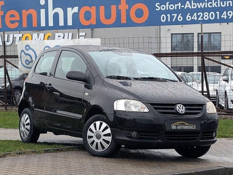 Gebraucht VW Fox Basis 69 PS (50 kW) 2006 Schwarz Kleinwagen