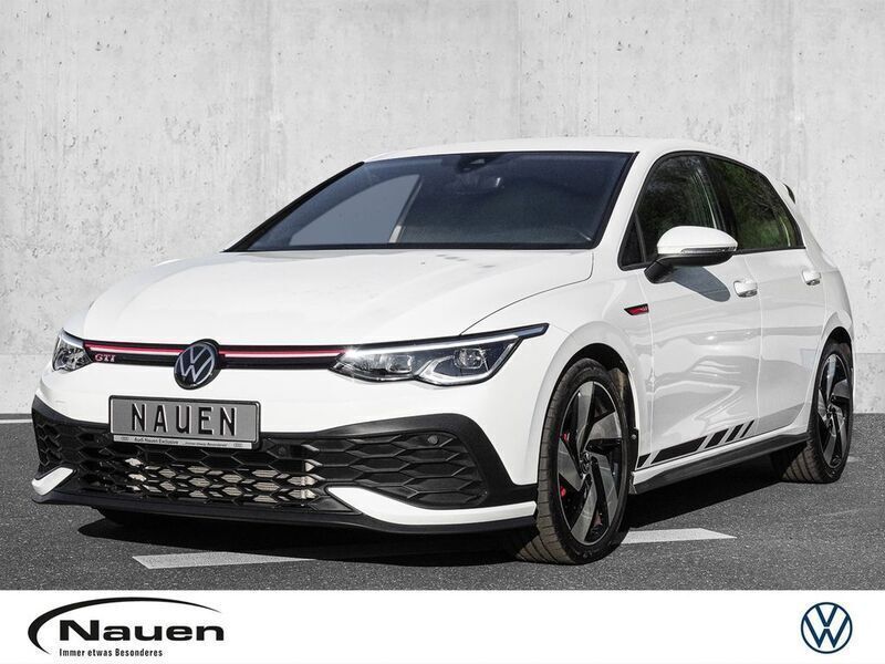 Pure white Gebraucht 2024 VW Golf VIII GTI Clubsport Limousine | 33.661 € (Superpreis) - Bild 1/3