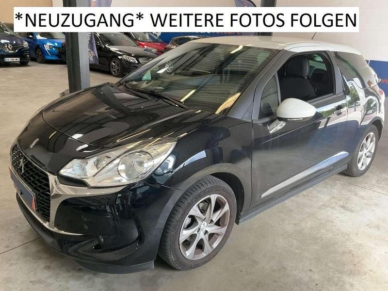 Schwarz perle Gebraucht 2016 DS Automobiles DS3 So Chic Kleinwagen | 9.990 € - Bild 1/4