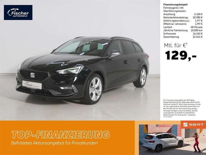 Schwarz Gebraucht 2024 Seat Leon FR Kombi | 26.480 € (Guter Preis) - Bild 1/4