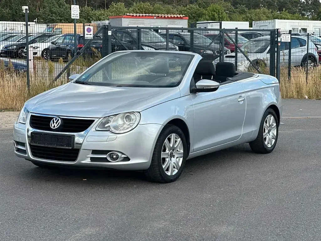 Gebraucht VW Eos 122 PS (89 kW) 2009 Silber Cabrio