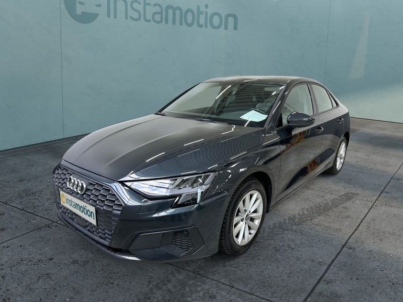 Grau Gebraucht 2021 Audi A3 Sport Limousine | 21.980 € (Fairer Preis) - Bild 1/3