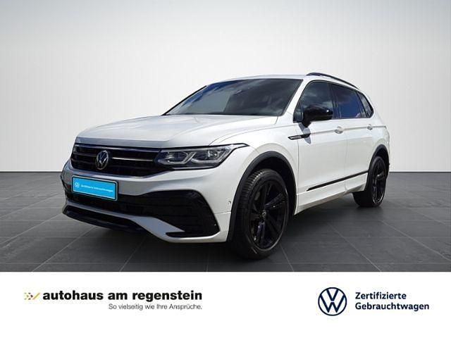 Weiß Gebraucht 2022 VW Tiguan Allspace R-line SUV | 38.940 € (Etwas zu teuer) - Bild 1/4