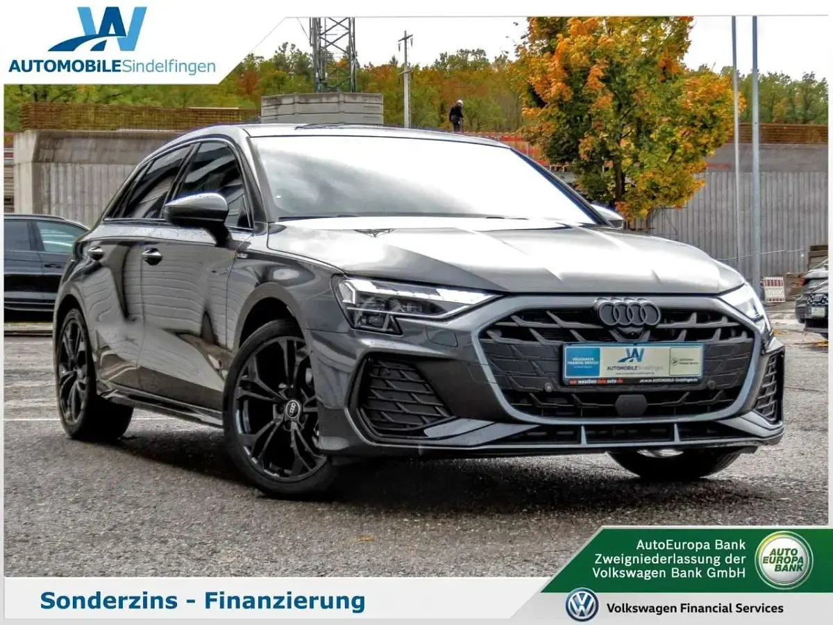 Nowe Audi A3 S-Line 150 KM (110 kW) 2025 Szary Kombi