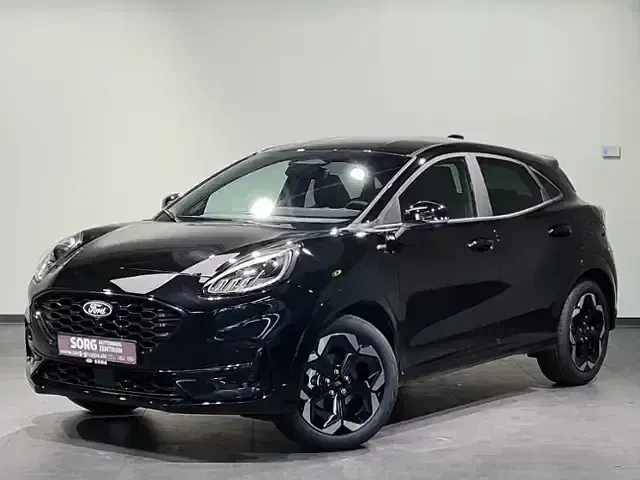 Gebraucht Ford Puma ST-Line X 125 PS (91 kW) 2025 Schwarz, agate black metallic SUV