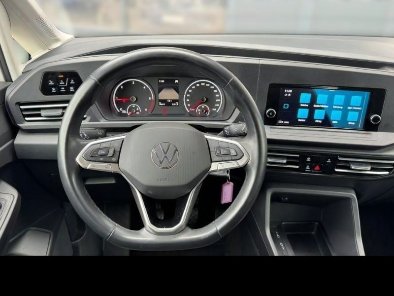 Gebraucht VW Caddy Life 102 PS (75 kW) 2021 Weiß Van / Kleinbus