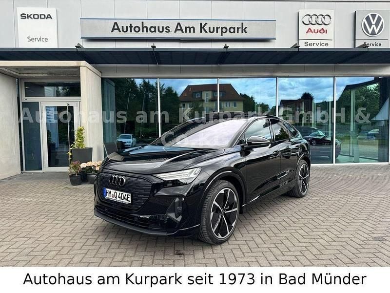 Schwarz Gebraucht 2023 Audi Q4 Sportback e-tron S-Line SUV | 39.950 € (Fairer Preis) - Bild 1/4