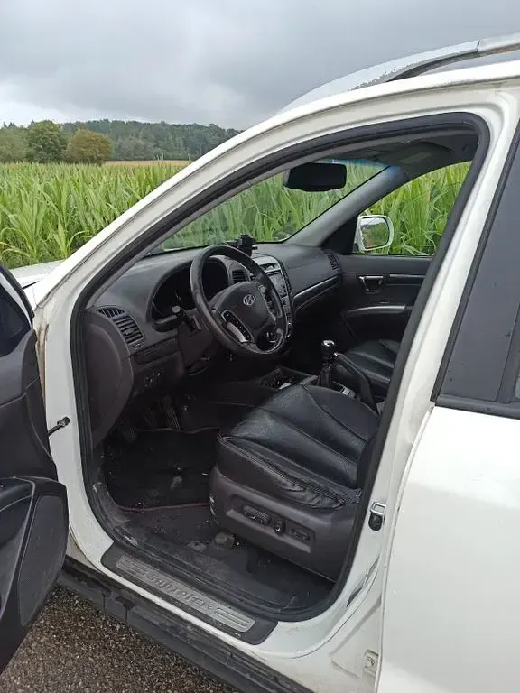 Gebraucht Hyundai Santa Fe Comfort 174 PS (127 kW) 2012 Weiß SUV