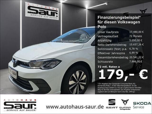 Weiss Gebraucht 2023 VW Polo Move Kleinwagen | 17.480 € (Fairer Preis) - Bild 1/4