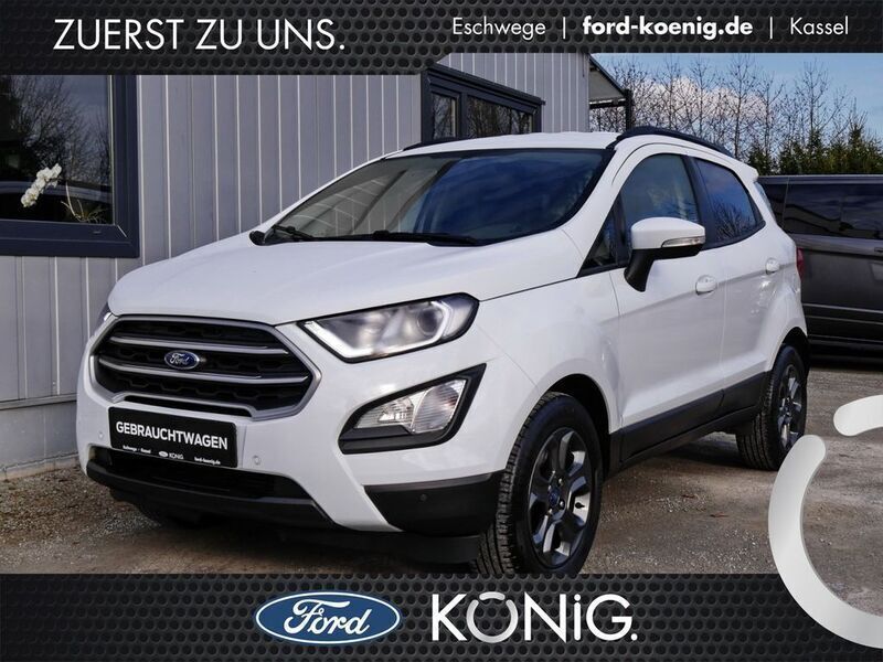 Weiß Gebraucht 2018 Ford Ecosport Trend SUV | 14.790 € (Fairer Preis) - Bild 1/4