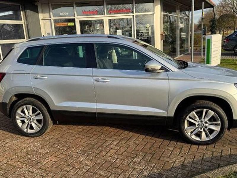 Gebraucht Skoda Karoq Style 150 PS (110 kW) 2021 Silber SUV