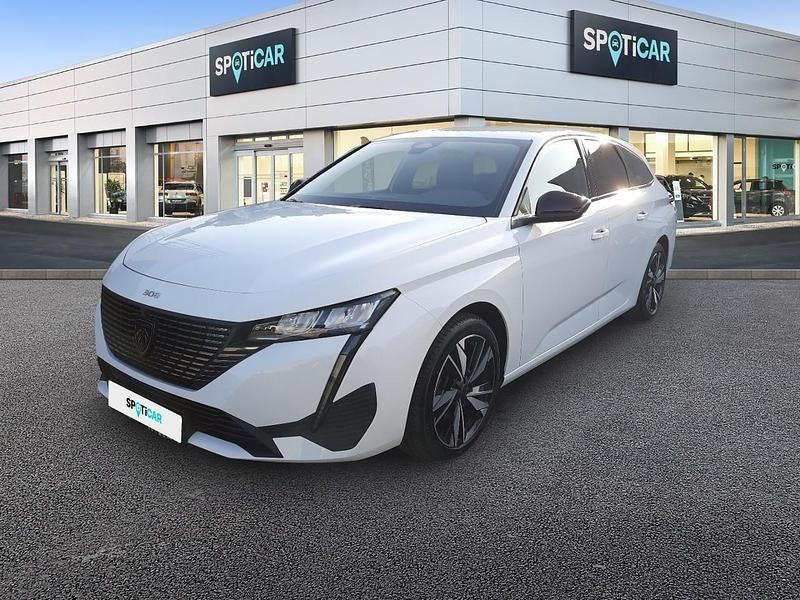 Weiß Gebraucht 2023 Peugeot 308 SW Allure Kombi | 17.190 € - Bild 1/4