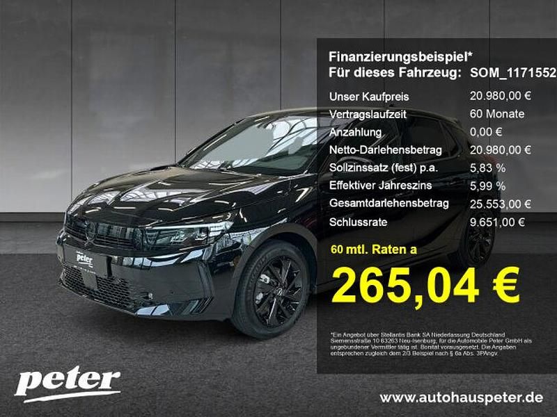 Gebraucht Opel Corsa 101 PS (74 kW) 2024 Schwarz Limousine