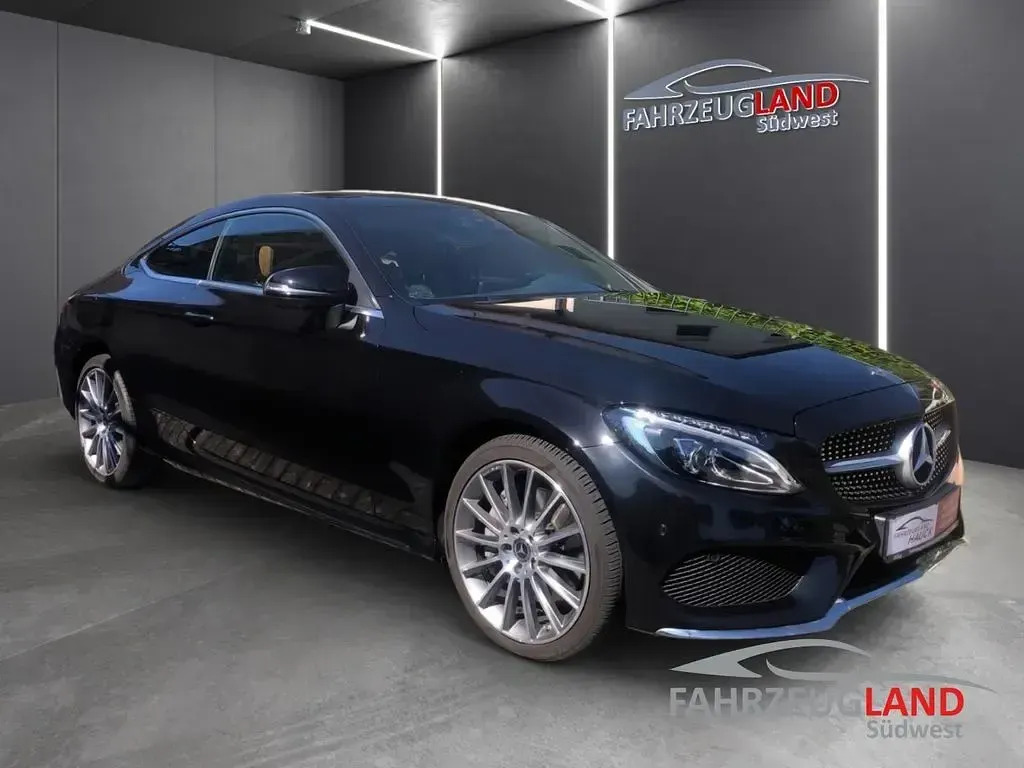 Gebraucht Mercedes C400 AMG 333 PS (244 kW) 2017 Obsidianschwarz Coupé