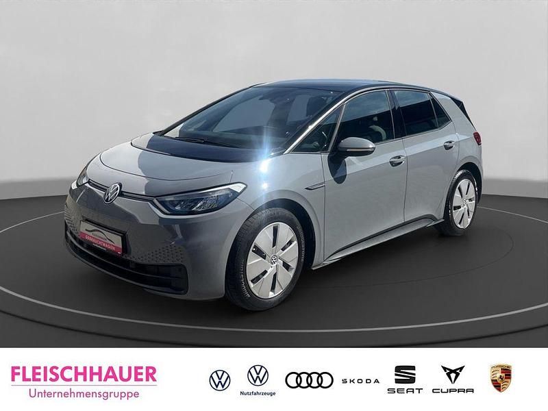 Grau Gebraucht 2021 VW ID.3 Pro Kleinwagen | 19.970 € (Fairer Preis) - Bild 1/4