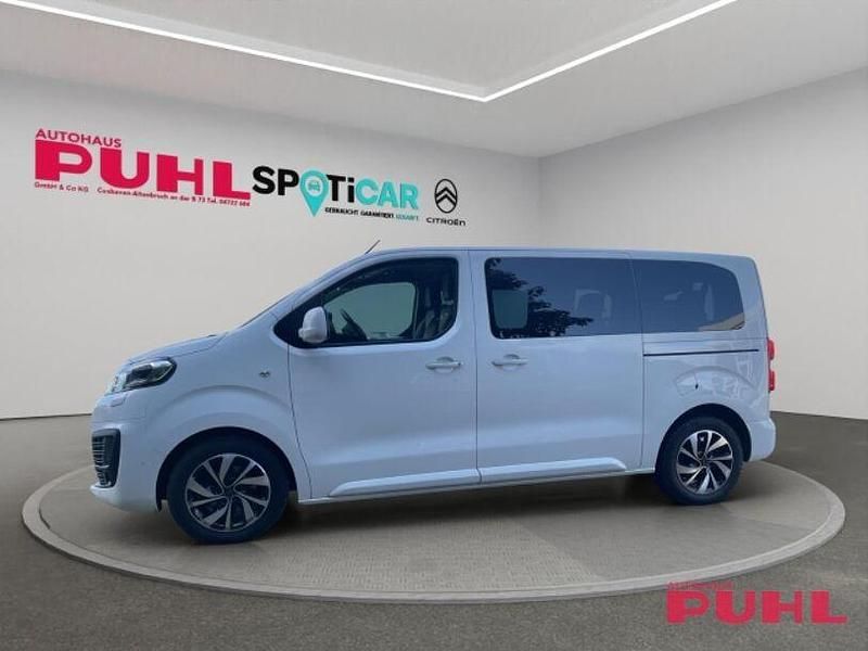 Weiß weiss banquise Gebraucht 2019 Citroën Spacetourer Shine Van | 26.990 € (Guter Preis) - Bild 1/4