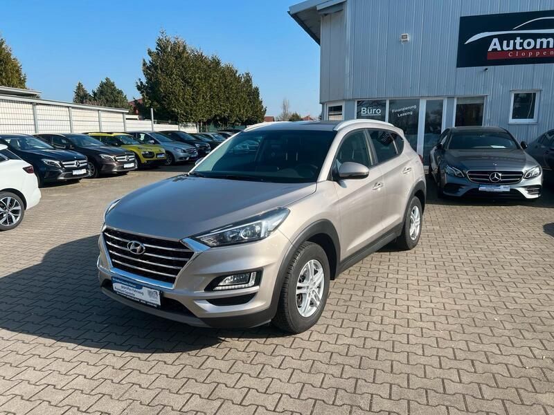 White sand / met Gebraucht 2019 Hyundai Tucson Premium SUV | 18.900 € (Guter Preis) - Bild 1/4