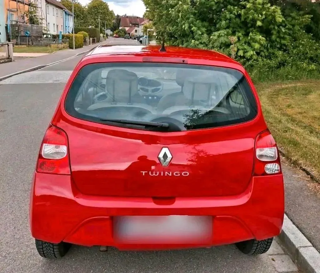 Gebraucht Renault Twingo 76 PS (55 kW) 2009 Rot Kleinwagen