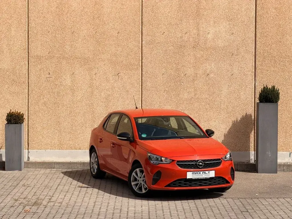 Gebraucht Opel Corsa 101 PS (74 kW) 2020 Orange Kleinwagen