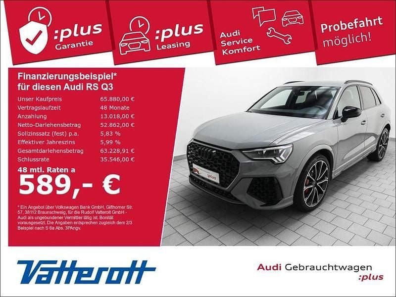 Grau Gebraucht 2024 Audi RS Q3 Sport SUV | 65.880 € - Bild 1/4