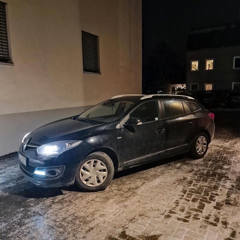 Gebraucht Renault Mégane GrandTour 110 PS (80 kW) 2014 Schwarz Kombi