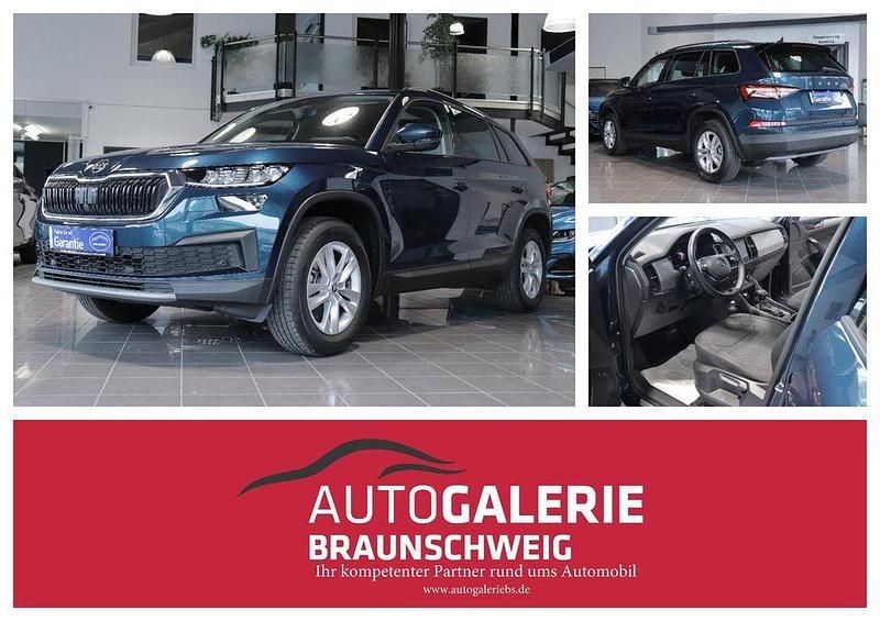 Blau Gebraucht 2022 Skoda Kodiaq Ambition SUV | 27.900 € (Superpreis) - Bild 1/4