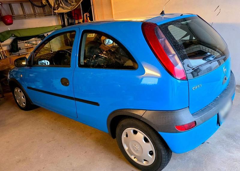 Gebraucht Opel Corsa 60 PS (44 kW) 2001 Blau Kleinwagen