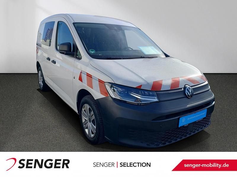 Gebraucht VW Caddy 122 PS (89 kW) 2021 Weiß Van / Kleinbus