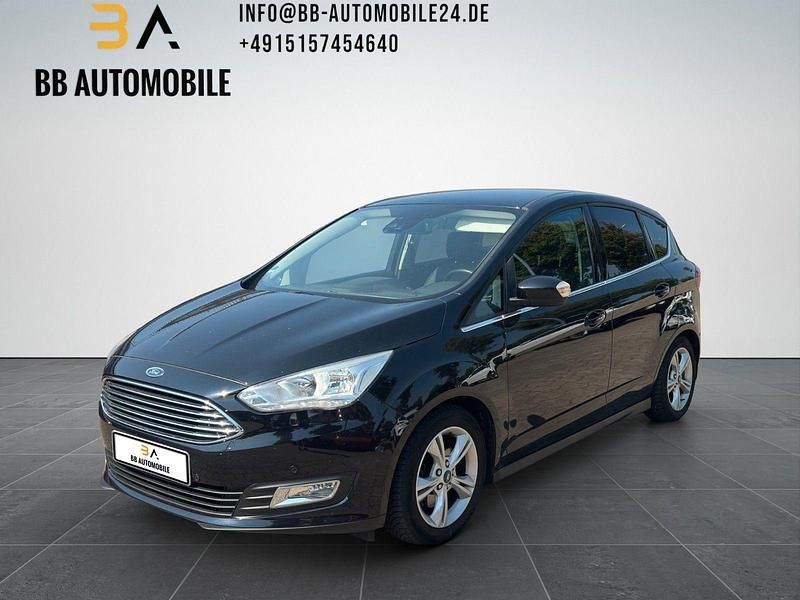 Schwarz Gebraucht 2015 Ford C-MAX Titanium Van / Kleinbus | 9.299 € (Guter Preis) - Bild 1/4