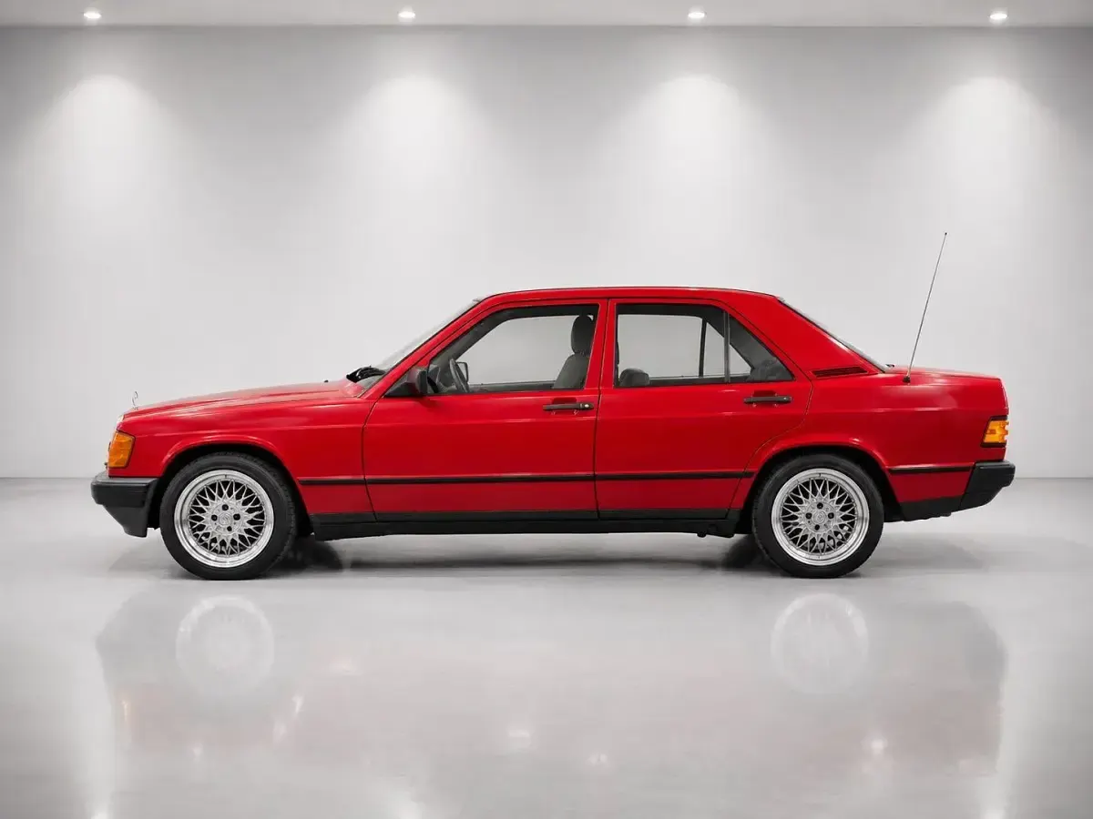 Gebraucht Mercedes 190 136 PS (100 kW) 1988 Rot Limousine