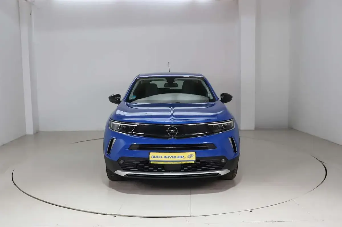 Gebraucht Opel Mokka Elegance 131 PS (96 kW) 2021 Perl blau/voltaik blau SUV