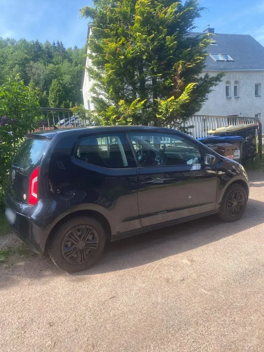 Gebraucht VW up! 60 PS (44 kW) 2012 Schwarz Kleinwagen