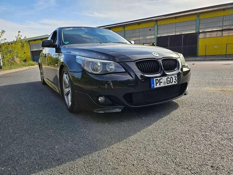 Schwarz Gebraucht 2006 BMW 520 M Sport Limousine | 7.000 € (Etwas zu teuer) - Bild 1/4
