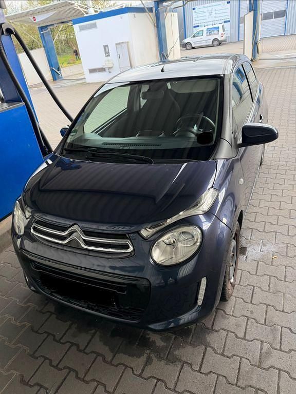 Gebraucht Citroën C1 Feel 82 PS (60 kW) 2014 Blau Kleinwagen