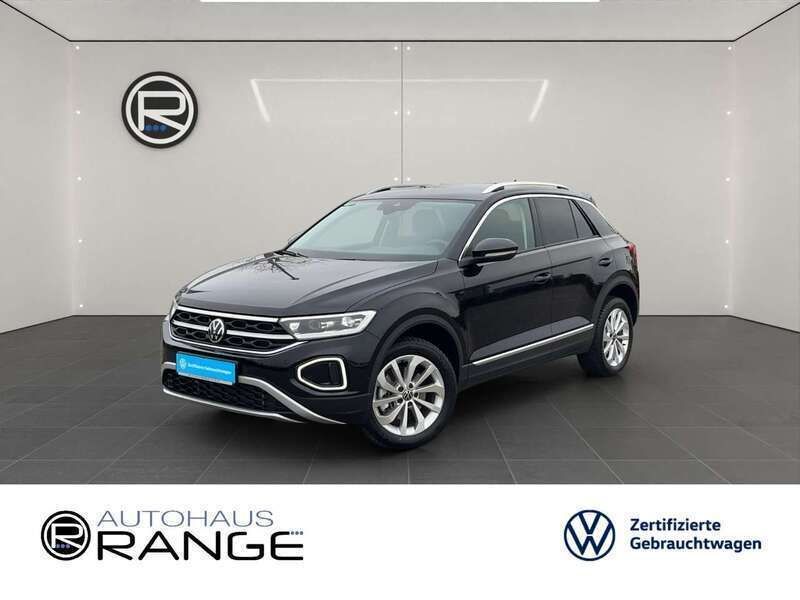 Schwarz Gebraucht 2024 VW T-Roc Style SUV | 32.980 € (Fairer Preis) - Bild 1/4