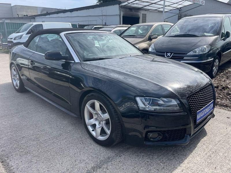 Usata Audi A5 Cabriolet S-Line 211 CV (155 kW) 2009 Nero Cabrio