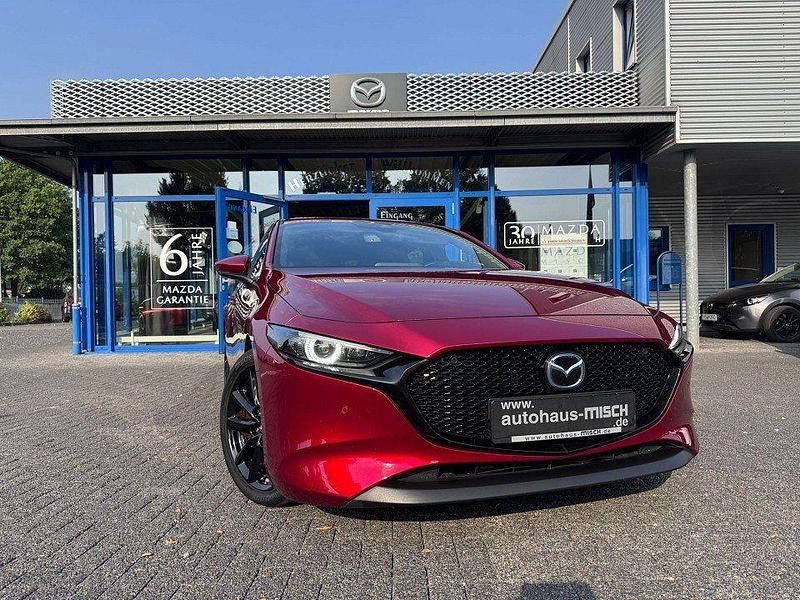 Rot Gebraucht 2020 Mazda 3 Selection Limousine | 21.590 € (Etwas zu teuer) - Bild 1/4