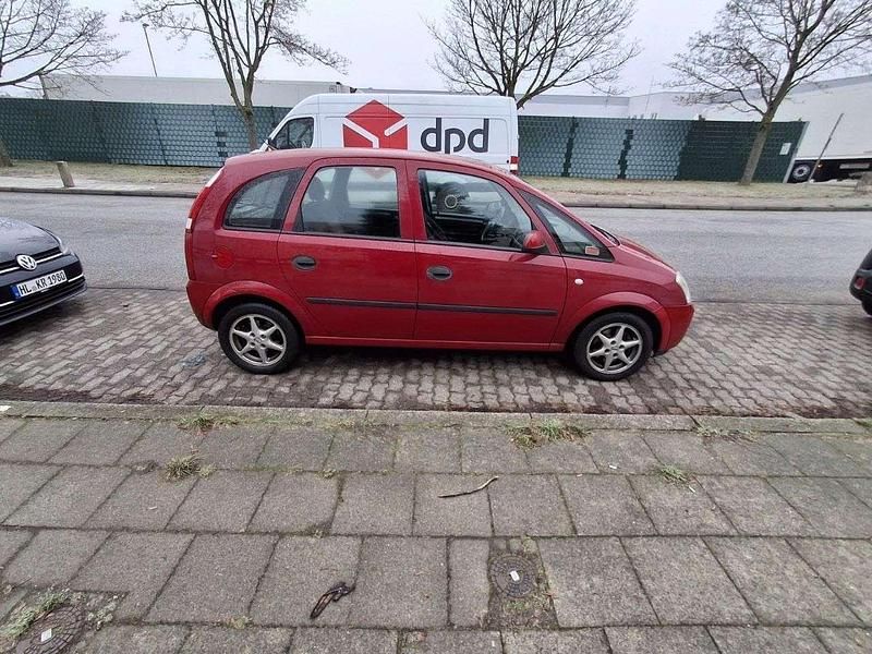 Gebraucht Opel Meriva Enjoy 87 PS (63 kW) 2003 Rot Van / Kleinbus