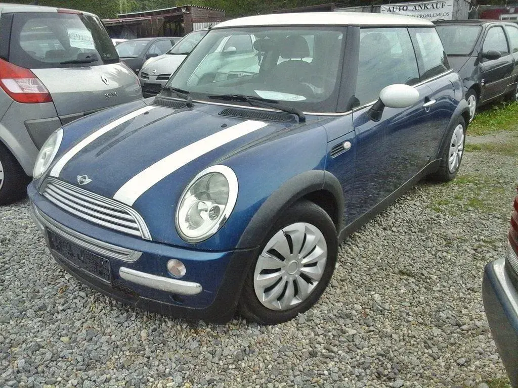 Usata Mini Cooper 116 CV (85 kW) 2002 Blu Utilitaria