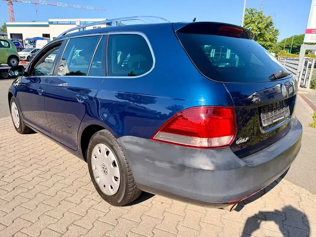 Gebraucht VW Golf VI Style 105 PS (77 kW) 2011 Blau Kleinwagen