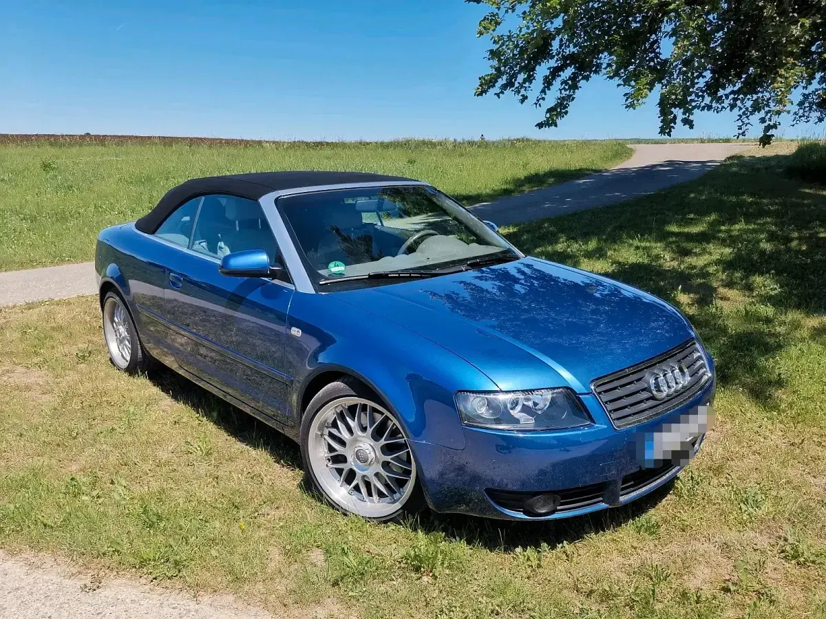 Gebraucht Audi A4 Cabriolet 170 PS (125 kW) 2002 Blau Cabrio