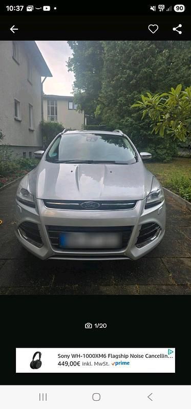 Silber Gebraucht 2013 Ford Kuga Titanium SUV | 9.000 € (Guter Preis) - Bild 1/4